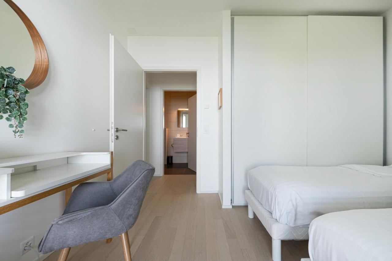 Les Terrasses De Lavaux 1 - Appartement De Luxe Avec Vue Panoramique Et Piscine Puidoux Ngoại thất bức ảnh