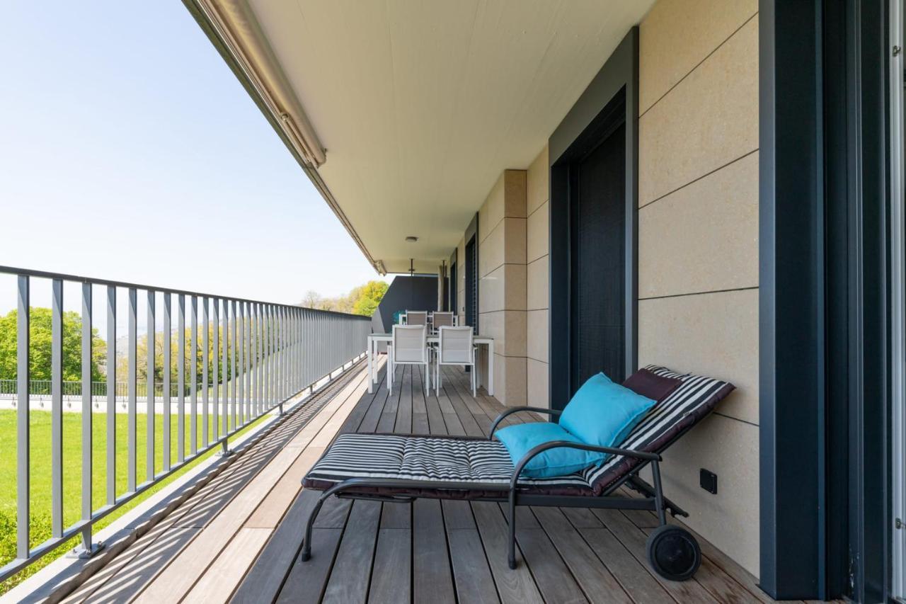 Les Terrasses De Lavaux 1 - Appartement De Luxe Avec Vue Panoramique Et Piscine Puidoux Ngoại thất bức ảnh