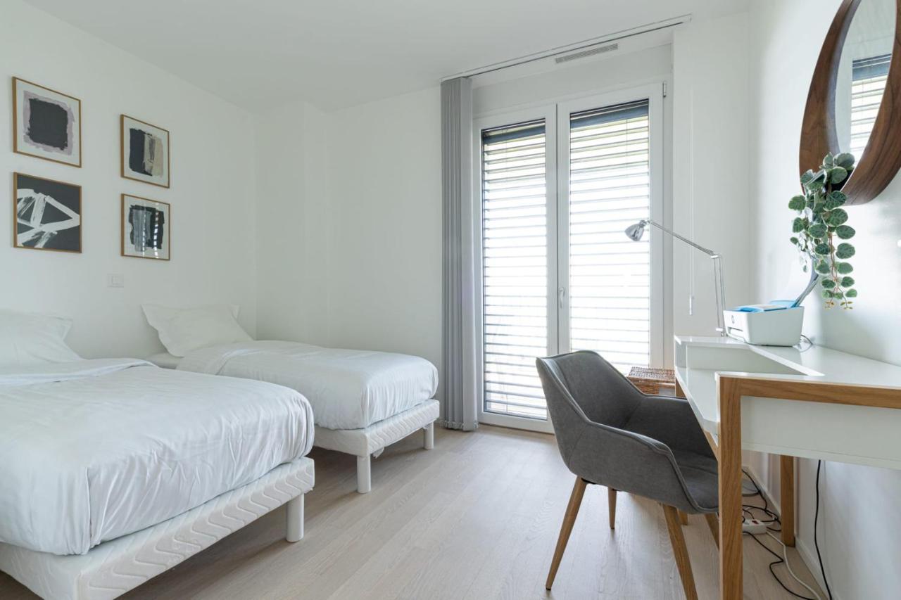 Les Terrasses De Lavaux 1 - Appartement De Luxe Avec Vue Panoramique Et Piscine Puidoux Ngoại thất bức ảnh