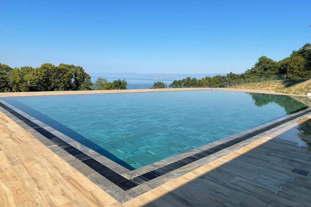 Les Terrasses De Lavaux 1 - Appartement De Luxe Avec Vue Panoramique Et Piscine Puidoux Ngoại thất bức ảnh
